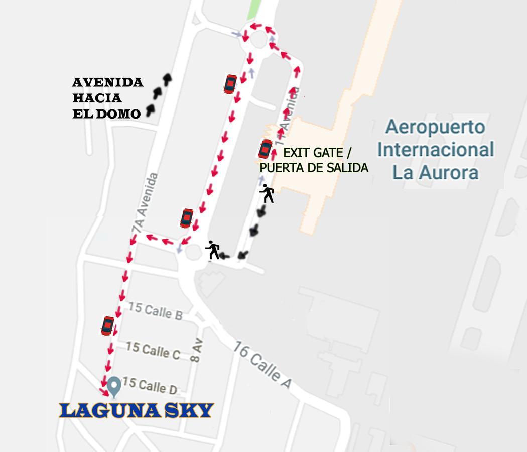 Laguna Sky Città del Guatemala Esterno foto